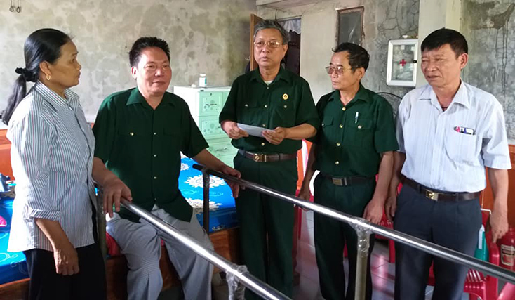 Hội CCB huyện Quảng Ninh tổ chức các hoạt động đền ơn đáp nghĩa.