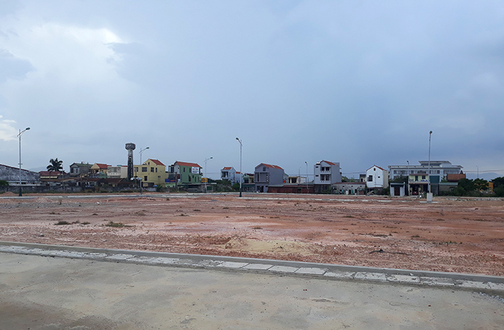 Dự án hạ tầng khu dân cư ở phường Phú Hải, TP. Đồng Hới.