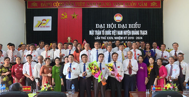 Ủy ban MTTQVN huyện Quảng Trạch nhiệm kỳ 2019-2024