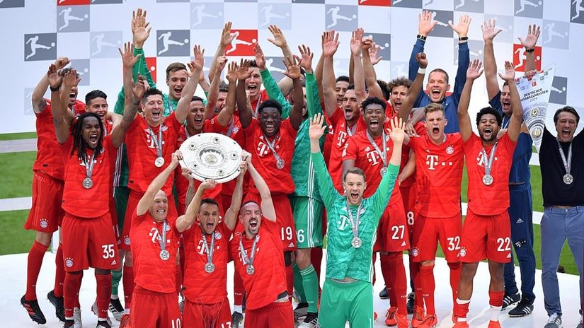   Bayern giành chức vô địch Bundesliga mùa này. (Nguồn: Reuters)