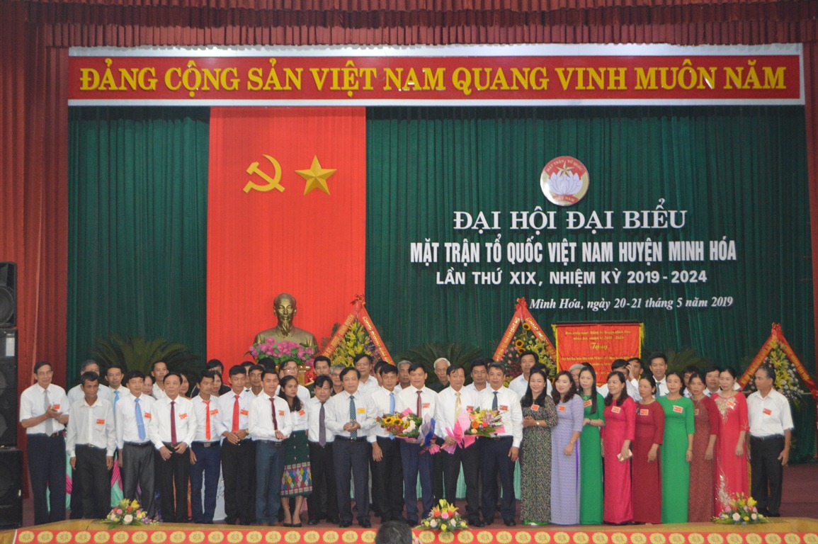 Ủy ban MTTQVN huyện Minh Hóa nhiệm kỳ 2014-2019.