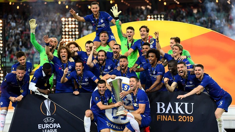  Chelsea vô địch Europa League 2018-19. (Nguồn Getty Images)