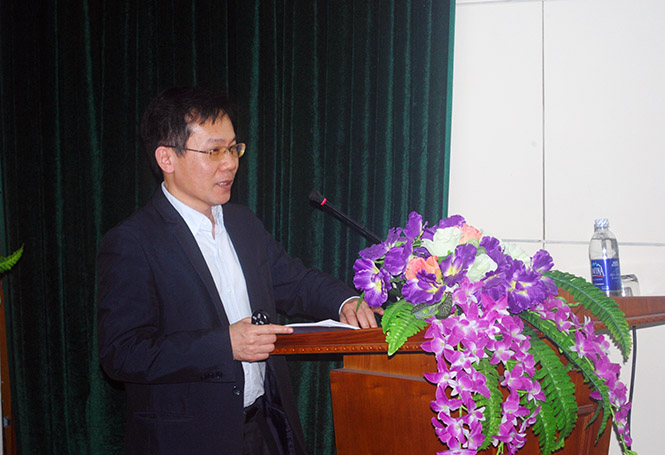 Giáo sư TSKH Nguyễn Ngọc Thành. (Ảnh: P.Hòa)