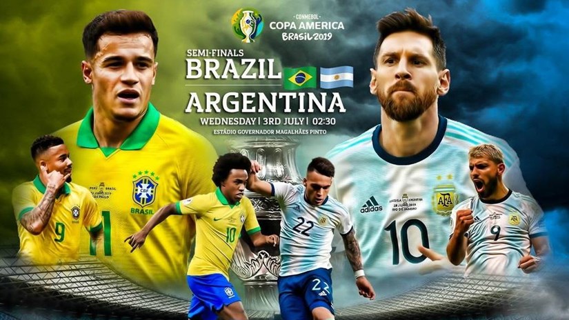  Brazil hay Argentina sẽ vào chung kết?