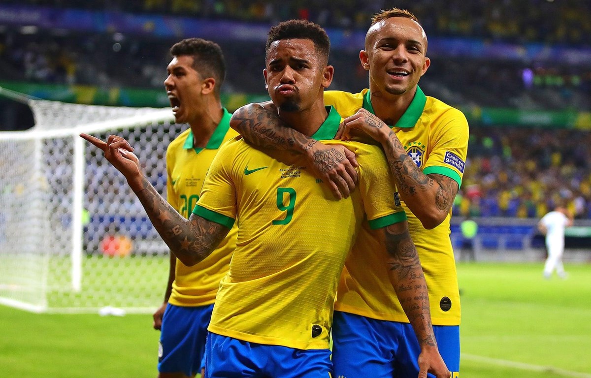  Brazil đánh bại Argentina để giành vé chung kết Copa America 2019. (Nguồn: Getty Images)