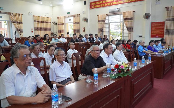Các đại biểu tham dự lễ kỷ niệm 15 năm thành lập Hội CGC Việt Nam.