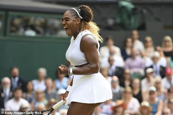Tay vợt Serena Williams trở thành tay vợt lớn tuổi nhất góp mặt ở chung kết Grand Slam - Ảnh: Daily Mail
