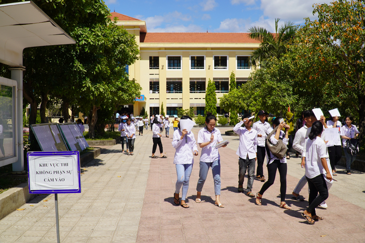 Kỳ thi THPT quốc gia năm 2019, Trường THPT Chuyên Võ Nguyên Giáp 100% học sinh đỗ tốt nghiệp.