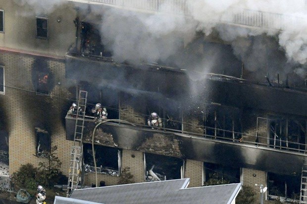 Vụ cháy xưởng phim đã khiến 33 người thiệt mạng. (Nguồn: ABS-CBN News)