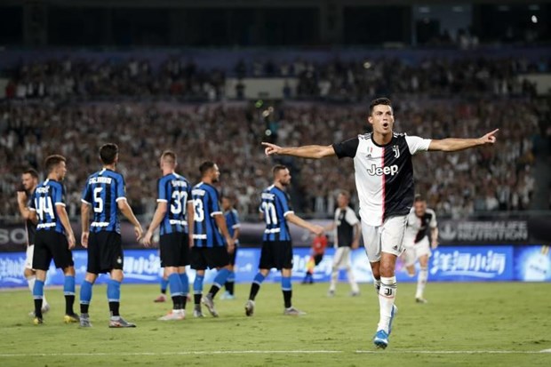 Ronaldo giúp Juventus giành chiến thắng. (Nguồn: Getty Images)
