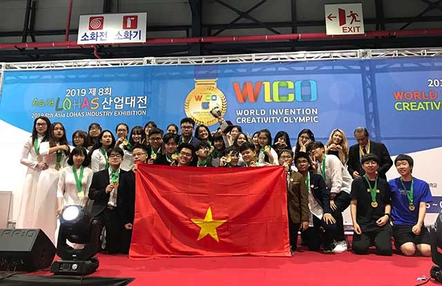  Học sinh Việt Nam giành HCV Olympic Phát minh và sáng chế thế giới