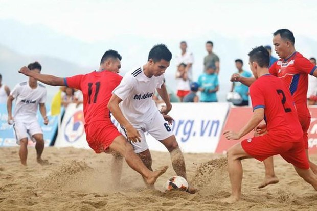 Trận chung kết giữa Đà Nẵng và Khánh Hòa. (Nguồn: sggp)