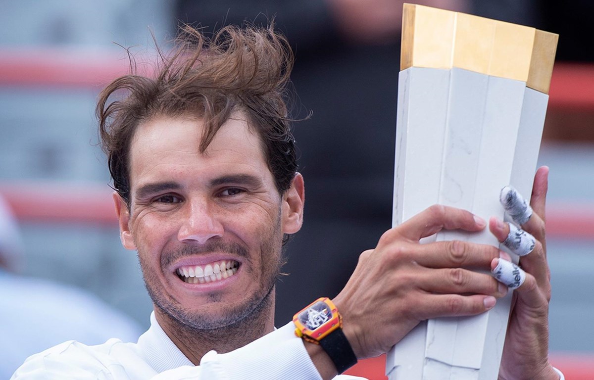 Nadal vô địch Rogers Cup 2019. (Nguồn: Getty Images)
