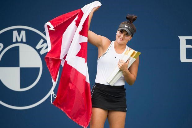  Bianca Andreescu trở thành tay vợt Canada đầu tiên vô địch sau 50 năm chờ đợi. (Nguồn: AP)