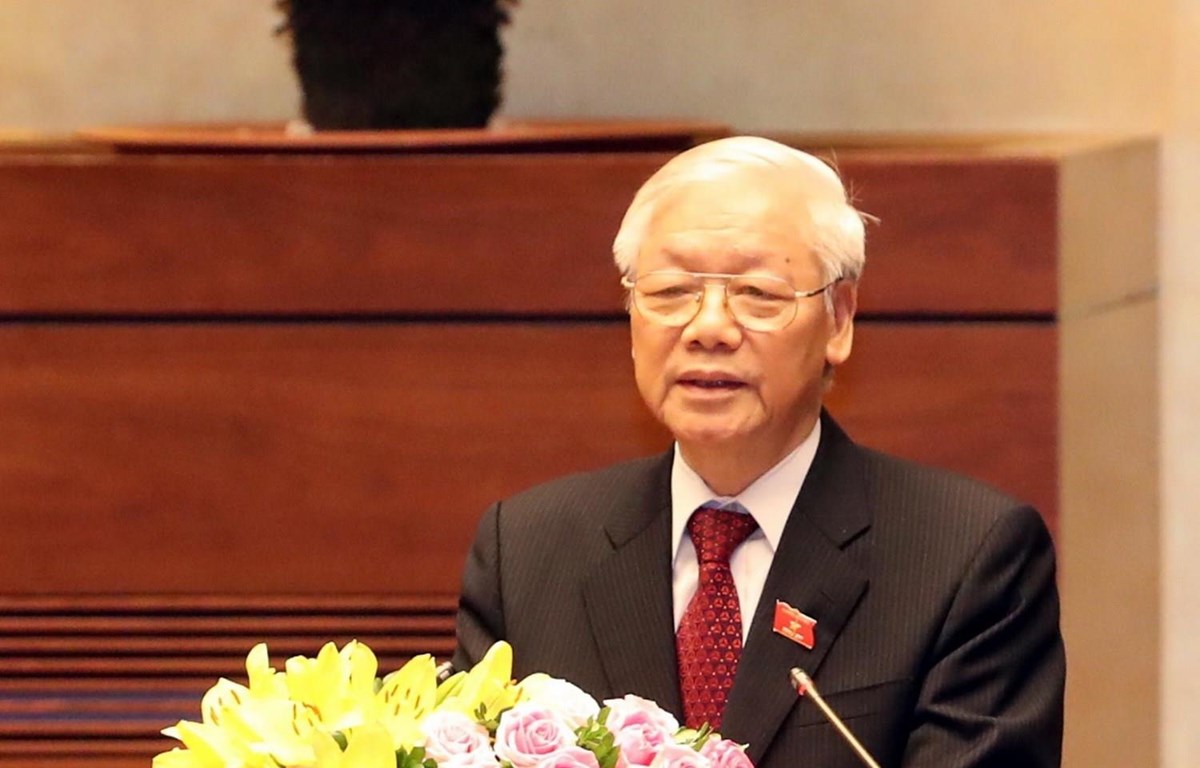 Tổng Bí thư, Chủ tịch nước Cộng hòa xã hội chủ nghĩa Việt Nam Nguyễn Phú Trọng. (Ảnh: Phương Hoa/TTXVN)
