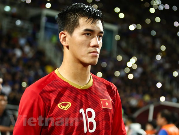  Tiền đạo Tiến Linh toả sáng với cú đúp bàn thắng trước U22 Trung Quốc dù đã chơi không tốt trong trận đấu với Thái Lan cùng tuyển Việt Nam cách đây ít ngày. (Ảnh: Nguyên An)