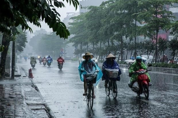 Bắc Bộ có mưa rào và dông rải rác. (Ảnh minh họa: Vietnam+)