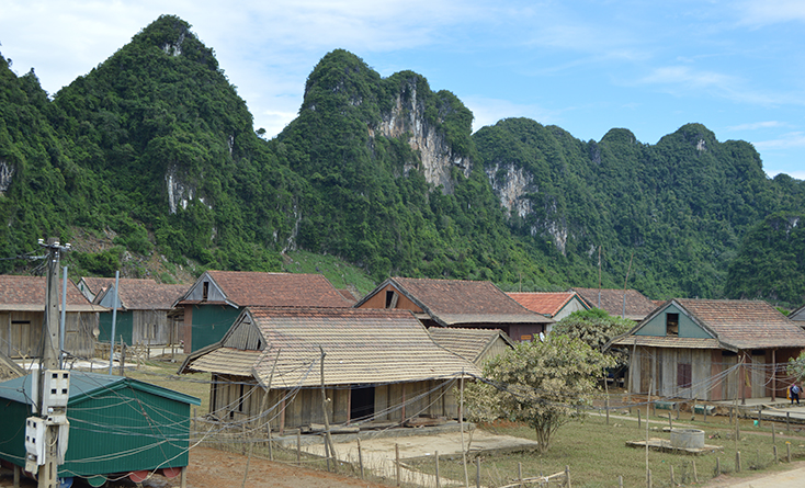 Sau trận lũ, xã Tân Hóa còn nhiều việc phải làm để về đích nông thôn mới đúng hẹn.
