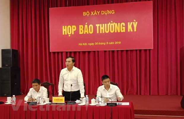 Họp báo thường kỳ quý 3-2019. (Ảnh: Hùng Võ/Vietnam+)