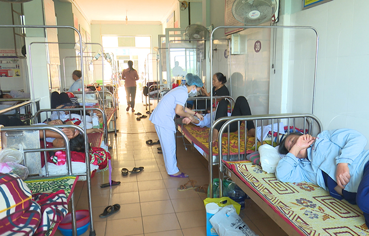 Từ đầu năm đến nay, Bệnh viện đa khoa khu vực Bắc Quảng Bình đã tiếp nhận điều trị cho 1.603 trường hợp mắc SXH. 