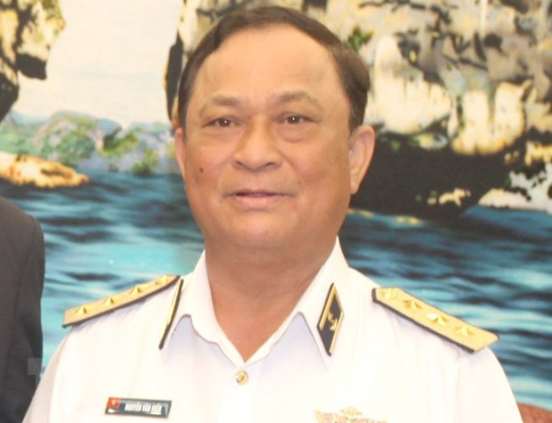 Cựu Đô đốc Nguyễn Văn Hiến, nguyên Thứ trưởng Bộ Quốc phòng. (Ảnh: TTXVN)