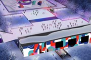 Nga mở cửa khu trượt băng khổng lồ chào đón mùa Đông