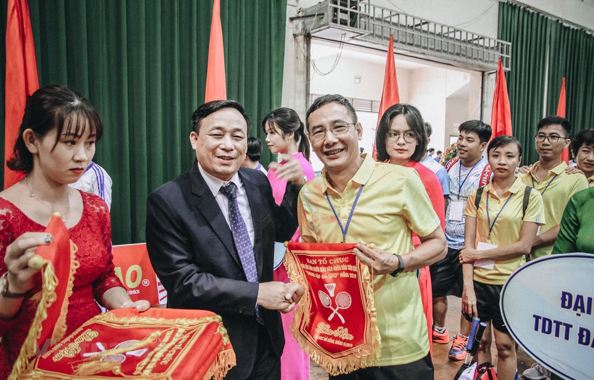 Giải cầu lông Người giáo viên nhân dân toàn quốc 2019 mang ý nghĩa đẹp, chào mừng ngày Nhà giáo Việt Nam 20-11 tới. (Ảnh: BTC)