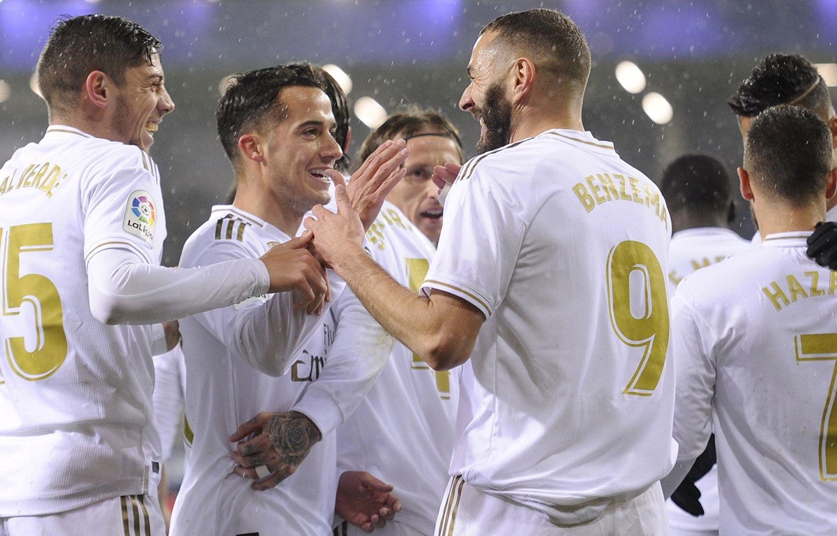 Real Madrid thắng 4-0 trước Eibar. (Nguồn: Getty Images)