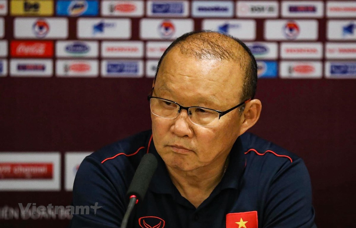 Huấn luyện viên Park Hang-seo coi Thái Lan là đối thủ lớn nhất của Việt Nam tại bảng G vòng loại hai World Cup 2022 khu vực châu Á. (Ảnh: N.Đ)