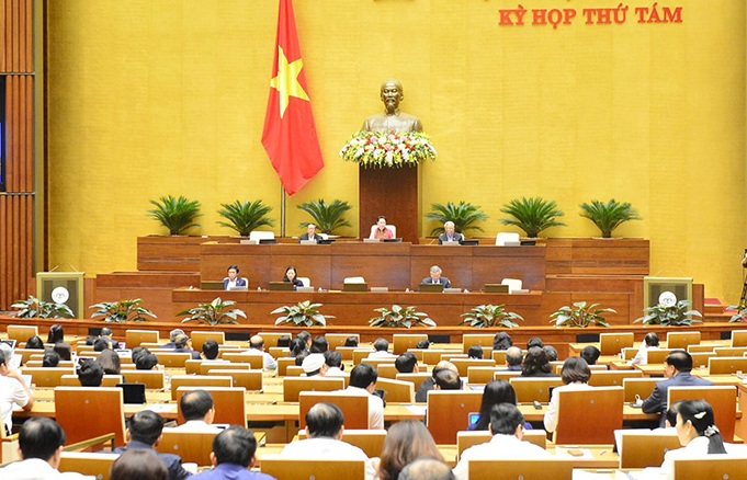 Chiều 27-11, Quốc hội họp phiên bế mạc kỳ họp thứ 8.