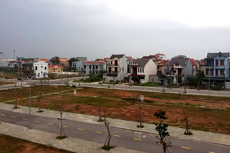 Hạ tầng các khu đô thị ở Quảng Bình được đầu tư đồng bộ.
