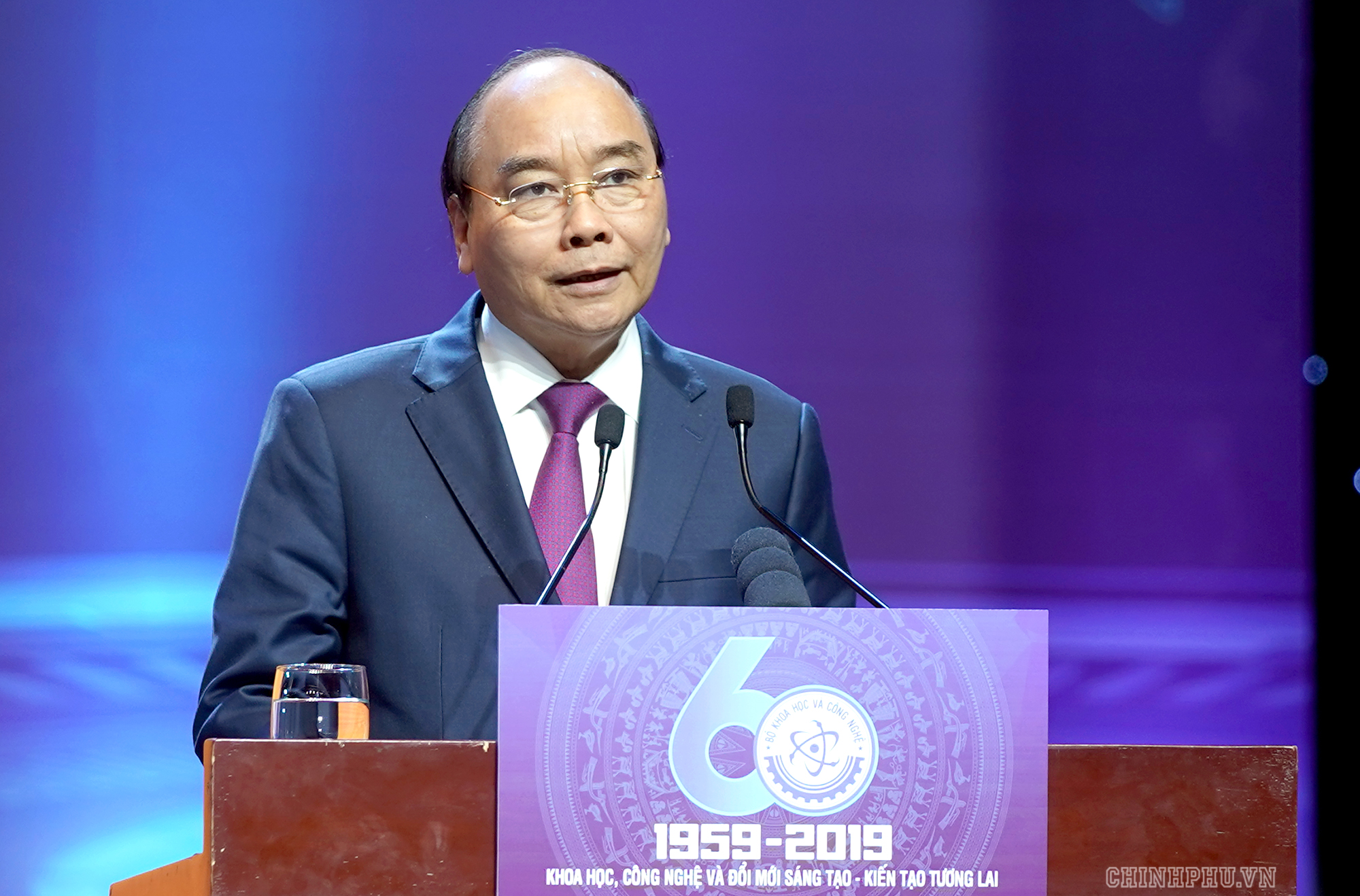  Thủ tướng Nguyễn Xuân Phúc phát biểu. Ảnh: VGP/Quang Hiếu