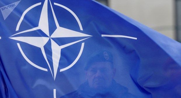 Cờ NATO. (Nguồn: Reuters)