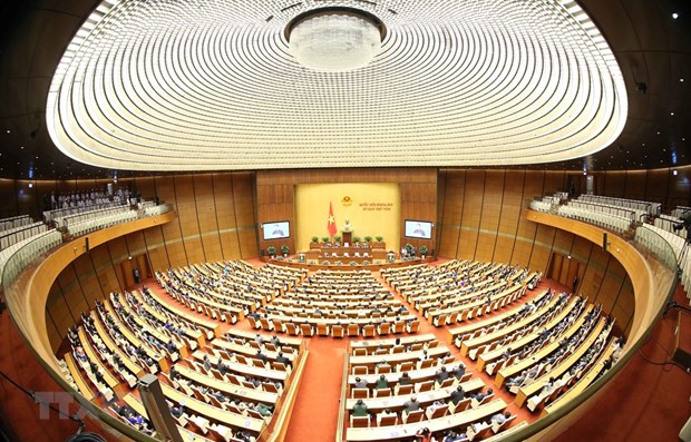 Một phiên họp của Quốc hội. (Nguồn: TTXVN)
