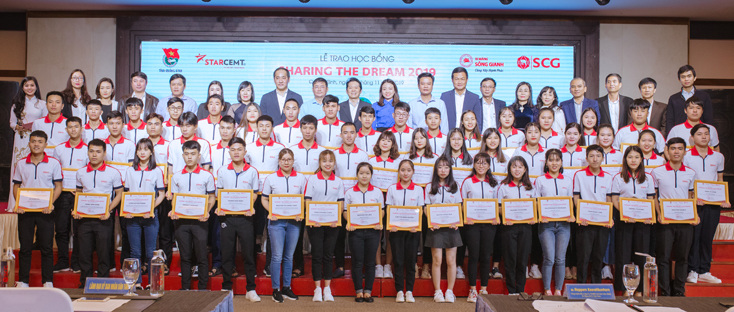 Buổi lễ Trao học bổng SCG Sharing The Dream 2019 vừa diễn ra tại tỉnh Quảng Bình