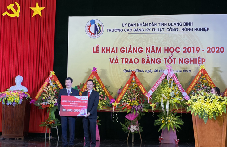  Việc ký kết Biên bản ghi nhớ với trường Cao đẳng Kỹ thuật Công-Nông nghiệp Quảng Bình là một trong những nỗ lực của tập đoàn trong việc hỗ trợ thế hệ trẻ