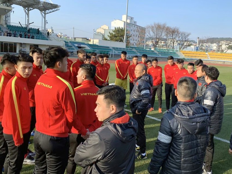 U23 Việt Nam chọn Hàn Quốc tập huấn chuẩn bị cho VCK U23 châu Á 2020 (Ảnh: VFF).
