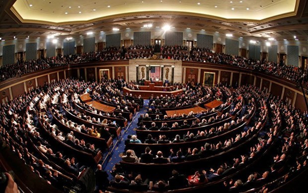 Quang cảnh buổi tranh luận tại Hạ viện Mỹ. (Nguồn: Mbs)