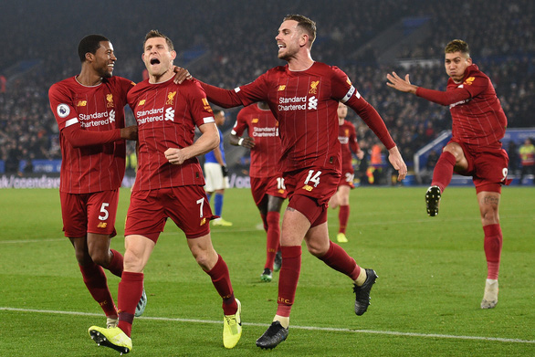 Liverpool thắng Leicester dễ dàng như thắng một đội bóng yếu - Ảnh: AFP