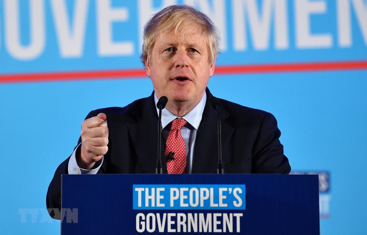 Thủ tướng Anh Boris Johnson (ảnh) tuyên bố nước này sẽ rời khỏi Liên minh châu Âu (EU), còn gọi là Brexit, vào ngày 31-1-2020. (Ảnh: AFP/TTXVN)