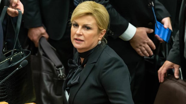 Đương kim Tổng thống Croatia Kolinda Grabar-Kitarovic. (Nguồn: Getty)