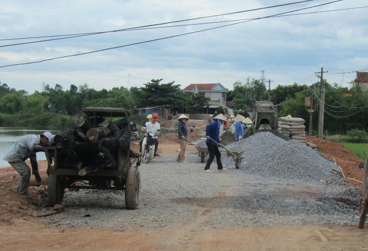 Quy chế dân chủ cơ sở phát huy hiệu quả trong xây dựng nông thôn mới tại các địa phương. (Ảnh: Đ.V)