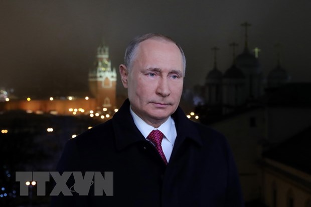 Tổng thống Nga Vladimir Putin. (Ảnh: AFP/TTXVN)