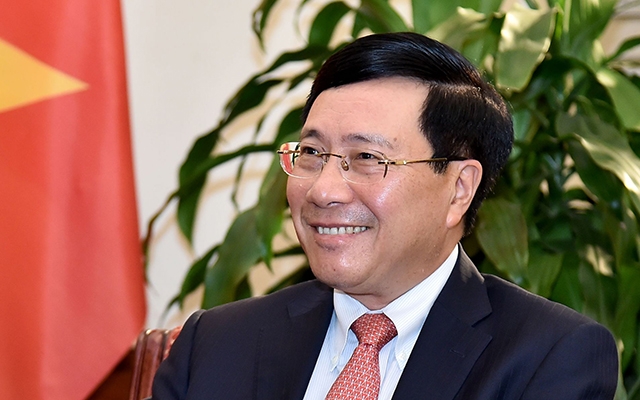 Phó Thủ tướng Phạm Bình Minh (Ảnh: Báo Quốc tế).