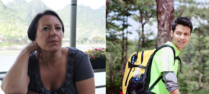 Lesley Arnold và Nguyễn Anh Đức từng có trải nghiệm đón Tết Việt ở hang Sơn Đoòng.