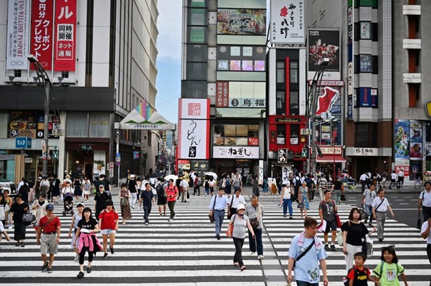  Đường phố ở Tokyo, Nhật Bản. (Nguồn: AFP)