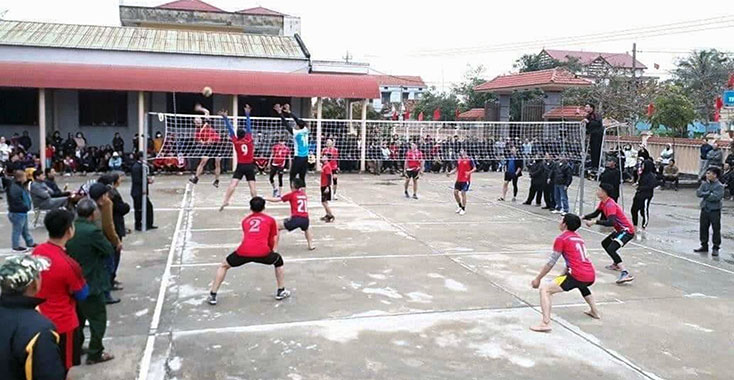 Xã Quảng Minh tổ chức các hoạt động thể dục-thể thao mừng Đảng, mừng Xuân Canh Tý.