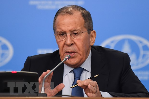 Ngoại trưởng Nga Sergei Lavrov. (Ảnh: AFP/TTXVN)