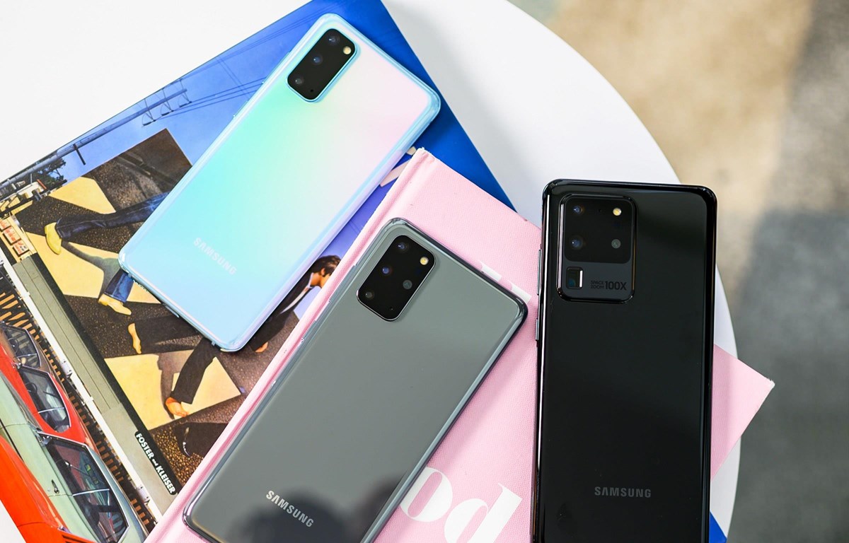  Bộ ba phiên bản điện thoại Samsung Galaxy S20. (Nguồn: wired.com)