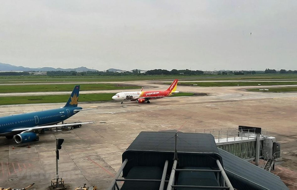  Các hãng hàng không Việt giảm tần suất, dừng một số đường bay Hàn Quốc do lo ngại dịch COVID-19 đang bùng phát nhanh chóng ở nước này. (Ảnh: Việt Hùng/Vietnam+)